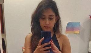 Ira Khan dolled up for a Netflix session at home. Ira Khan dolled up for a Netflix session at home.