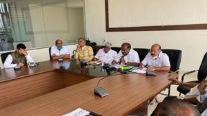 The JDS leader ridiculed the national party’s ‘save democracy’ campaign being run by it currently in light of developments in Rajasthan. (Photo @hd_kumaraswamy) The JDS leader ridiculed the national party’s ‘save democracy’ campaign being run by it currently in light of developments in Rajasthan. (Photo @hd_kumaraswamy)