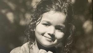 Alia Bhatt shared a sweet picture from her childhood. Alia Bhatt shared a sweet picture from her childhood.