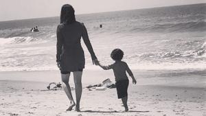 Sunny Leone shared a picture with her son Noah Singh Weber. Sunny Leone shared a picture with her son Noah Singh Weber.