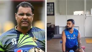 File image of Waqar Younis and Virat Kohli.(File image) File image of Waqar Younis and Virat Kohli.(File image)