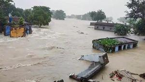 Flood situation in North Bihar region may deteriorate further as the meteorological department has forecast moderate to heavy rains in Nepal and the catchment areas of different rivers.(PTI) Flood situation in North Bihar region may deteriorate further as the meteorological department has forecast moderate to heavy rains in Nepal and the catchment areas of different rivers.(PTI)