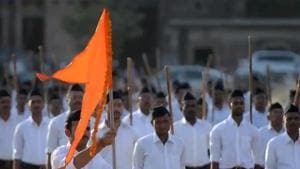 An RSS functionary said the Sangh approves of the language NEP uses to describe its vision.(AFP file photo) An RSS functionary said the Sangh approves of the language NEP uses to describe its vision.(AFP file photo)