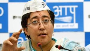 Aam Aadmi Party’s Atishi in New Delhi.(Amal KS/HT PHOTO) Aam Aadmi Party’s Atishi in New Delhi.(Amal KS/HT PHOTO)