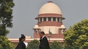 A view of the Supreme Court of India in Delhi.(Sanchit Khanna/HT PHOTO) A view of the Supreme Court of India in Delhi.(Sanchit Khanna/HT PHOTO)