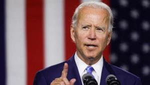 Democratic US presidential candidate and former Vice President Joe Biden speaks during a campaign event in Wilmington.(Reuters) Democratic US presidential candidate and former Vice President Joe Biden speaks during a campaign event in Wilmington.(Reuters)