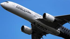 File photo of an Airbus A350 XWB aircraft(AFP File) File photo of an Airbus A350 XWB aircraft(AFP File)