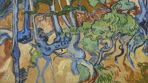 This image made available by the Van Gogh Museum shows Van Gogh’s last painting: Tree Roots. Auvers-sur-Oise, 27 July 1890.(Van Gogh Museum via AP) This image made available by the Van Gogh Museum shows Van Gogh’s last painting: Tree Roots. Auvers-sur-Oise, 27 July 1890.(Van Gogh Museum via AP)