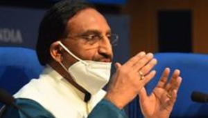 Union HRD Minister Ramesh Pokhriyal Nishank(Hindustan Times) Union HRD Minister Ramesh Pokhriyal Nishank(Hindustan Times)
