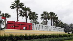 Called NBA Campus, the bubble at the ESPN Wide World of Sports Complex at Walt Disney World in Orlando, Florida, has over 1500 persons comprising squads of all 22 teams(AP Photo)