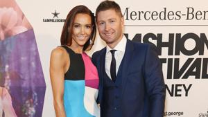 Kyly Clarke and Michael Clarke in 2014.(Getty Images) Kyly Clarke and Michael Clarke in 2014.(Getty Images)
