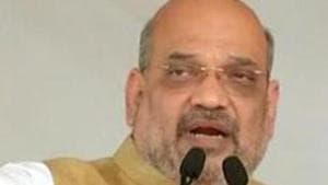 File photo: Union home minister Amit Shah.(ANI) File photo: Union home minister Amit Shah.(ANI)