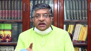 Union telecom minister Ravi Shankar Prasad said that a total of 22 companies have filed applications under a government scheme for mobile phone manufacturing.(ANI File Photo) Union telecom minister Ravi Shankar Prasad said that a total of 22 companies have filed applications under a government scheme for mobile phone manufacturing.(ANI File Photo)