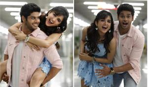 Abhimanyu Dassani and Shirley Setia on the sets of Nikamma. Abhimanyu Dassani and Shirley Setia on the sets of Nikamma.