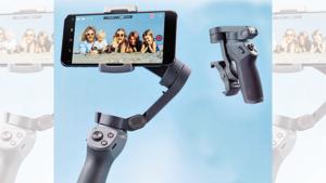 Gimbal has motors that move in the opposite direction of the shake, thus countering it Gimbal has motors that move in the opposite direction of the shake, thus countering it