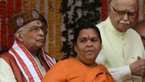 Uma Bharti will be attending the Ayodhya event, while LK Advani and MM Joshi have been extended a video invite for the same. Uma Bharti will be attending the Ayodhya event, while LK Advani and MM Joshi have been extended a video invite for the same.