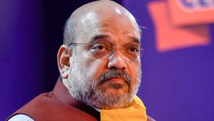 File image of Union Home Minister Amit Shah who has been hospitalised after testing positive for Covid-19.(PTI) File image of Union Home Minister Amit Shah who has been hospitalised after testing positive for Covid-19.(PTI)