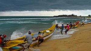 Sudden, spikes in sea water temperatures also mean lesser continuous longer period rainfall, according to the study.(PTI PHOTO.) Sudden, spikes in sea water temperatures also mean lesser continuous longer period rainfall, according to the study.(PTI PHOTO.)
