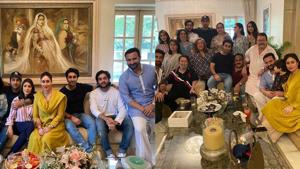 Kareena Kapoor has shared a few pictures from the Kapoor family lunch on Raksha Bandhan. Kareena Kapoor has shared a few pictures from the Kapoor family lunch on Raksha Bandhan.