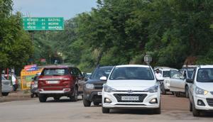Tourist Rush at Tikkar taal in Morni. Tourist Rush at Tikkar taal in Morni.