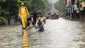 Several areas in the city and suburbs received more than 200 mm rainfall since Monday night and heavy showers were likely to continue for the next 48 hours, according to the India Meteorological Department (IMD).