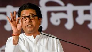 Raj Thackeray tweeted a statement from his party on the eve of bhumi pujan for Ayodhya Ram temple.(HT Photo) Raj Thackeray tweeted a statement from his party on the eve of bhumi pujan for Ayodhya Ram temple.(HT Photo)