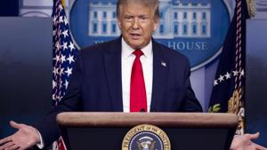 US President Trump’s order on H-1B visa holders follows the federally-owned Tennessee Valley Authority’s (TVA) announcement that it will outsource 20 per cent of its technology jobs to companies based in foreign countries.(Bloomberg) US President Trump’s order on H-1B visa holders follows the federally-owned Tennessee Valley Authority’s (TVA) announcement that it will outsource 20 per cent of its technology jobs to companies based in foreign countries.(Bloomberg)
