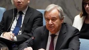 Secretary General of the United Nations Antonio Guterres .(Reuters) Secretary General of the United Nations Antonio Guterres .(Reuters)