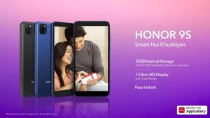 The HONOR 9S brings the latest technologies such as HONOR’s upgraded AppGallery, Petal Search, and the flagship Magic UI 3.1 powered by Android 10, among others.(HONOR)