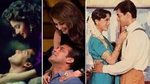 Hum Aapke Hain Koun starred Madhuri Dixit and Salman Khan as Nisha and Prem, respectively. Hum Aapke Hain Koun starred Madhuri Dixit and Salman Khan as Nisha and Prem, respectively.