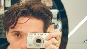 Brooklyn Beckham rocks the curtain haircut.(Instagram) Brooklyn Beckham rocks the curtain haircut.(Instagram)