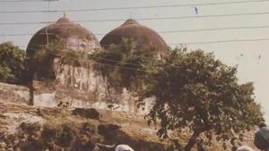 A file photo of the Babri Masjid. (HT Photo) A file photo of the Babri Masjid. (HT Photo)