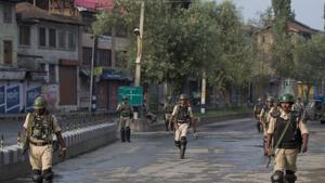 According to government data, the number of violent incidents in Kashmir was down to 120 from January to July, compared to 198 during the same time last year.(AP) According to government data, the number of violent incidents in Kashmir was down to 120 from January to July, compared to 198 during the same time last year.(AP)