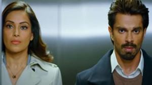 Bipasha Basu and Karan Singh Grover in a still from Dangerous. Bipasha Basu and Karan Singh Grover in a still from Dangerous.
