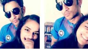Sushant Singh Rajput poses with his niece, Mallika. Sushant Singh Rajput poses with his niece, Mallika.