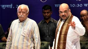 In the case of Article 370, the BJP pushed the move through parliament. In the case of the temple, a Supreme Court ruling set the stage for it. But the UCC, people in both the Sangh (RSS) and the BJP say, is different.(Sonu Mehta/HT file photo) In the case of Article 370, the BJP pushed the move through parliament. In the case of the temple, a Supreme Court ruling set the stage for it. But the UCC, people in both the Sangh (RSS) and the BJP say, is different.(Sonu Mehta/HT file photo)