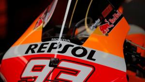 MotoGP - Andalucia Grand Prix - Circuito de Jerez, Jerez, Spain - July 25, 2020 The bike of Repsol Honda's Marc Marquez is pictured after qualifying REUTERS/Jon Nazca(REUTERS) MotoGP - Andalucia Grand Prix - Circuito de Jerez, Jerez, Spain - July 25, 2020 The bike of Repsol Honda's Marc Marquez is pictured after qualifying REUTERS/Jon Nazca(REUTERS)