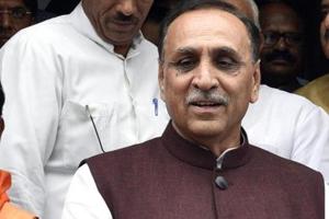 Gujrat Chief Minister Vijay Rupani.(Mohd Zakir/HT PHOTO) Gujrat Chief Minister Vijay Rupani.(Mohd Zakir/HT PHOTO)