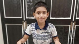 Param Sharma, 11.(HT PHOTO) Param Sharma, 11.(HT PHOTO)