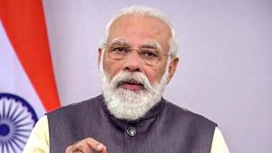 Prime Minister Narendra Modi will inaugurate the submarine Optical Fibre Cable (OFC) connecting Chennai and Port Blair via video conferencing on Monday.(PTI PHOTO.) Prime Minister Narendra Modi will inaugurate the submarine Optical Fibre Cable (OFC) connecting Chennai and Port Blair via video conferencing on Monday.(PTI PHOTO.)