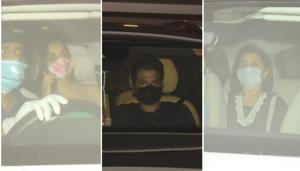 Kiara Advani, Anil Kapoor and Neetu Kapoor spotted outside Karan Johar’s house.(Varinder Chawla) Kiara Advani, Anil Kapoor and Neetu Kapoor spotted outside Karan Johar’s house.(Varinder Chawla)
