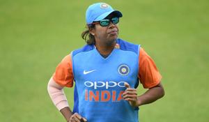 Jhulan Goswami of India warms up before an ODI against New Zealand.(Getty Images) Jhulan Goswami of India warms up before an ODI against New Zealand.(Getty Images)