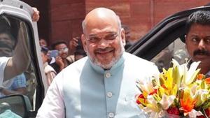 Home minister Amit Shah, who is recovering from the Covid-19 infection at a private hospital in Gurugram, on Sunday, lauded the Centre’s move to put 101 items on embargo.(REUTERS PHOTO.) Home minister Amit Shah, who is recovering from the Covid-19 infection at a private hospital in Gurugram, on Sunday, lauded the Centre’s move to put 101 items on embargo.(REUTERS PHOTO.)