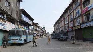The attack on Abdul Hamid Najar was the third one a BJP leader or worker in the last five days.(Waseem Andrabi/HT Photo) The attack on Abdul Hamid Najar was the third one a BJP leader or worker in the last five days.(Waseem Andrabi/HT Photo)