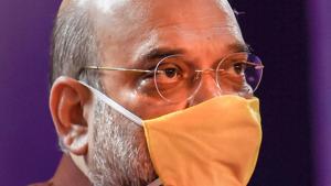 Shah had tested positive for Covid-19 last Sunday and was admitted to the Medanta Hospital in Gurugram. Shah had himself announced the news on Twitter.(PTI Photo) Shah had tested positive for Covid-19 last Sunday and was admitted to the Medanta Hospital in Gurugram. Shah had himself announced the news on Twitter.(PTI Photo)