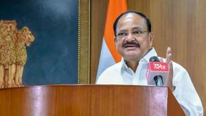 File photo: Vice President M Venkaiah Naidu.(PTI) File photo: Vice President M Venkaiah Naidu.(PTI)