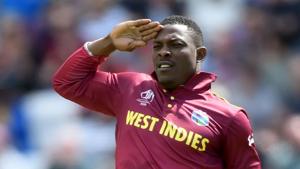 Sheldon Cottrell of West Indies.(Getty Images) Sheldon Cottrell of West Indies.(Getty Images)