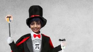 A number of pi-related activities were held for students.(HT Photo) A number of pi-related activities were held for students.(HT Photo)