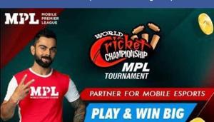 Unauthorised cricket league using Virat Kohli image.(Facebook/Screengrab) Unauthorised cricket league using Virat Kohli image.(Facebook/Screengrab)