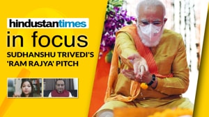 <p>BJP MP Sudhanshu Trivedi spoke to Hindustan Times' Aditi Prasad on the issue of the Ram Temple, the Covid pandemic and the way forward for India. Trivedi said that Ram Rajya was&nbsp;the political vision of the father of the nation Mahatma Gandhi. He also said that the secular essence of the country is derived from the ideals of Lord Ram and added that all rights enjoyed by the citizens of India are inspired by the values of Lord Ram. The BJP Rajya Sabha MP also lauded PM Modi's handling of the Covid crisis and said that enough steps had been taken to bring the economy back on track in the wake of the pandemic. Trivedi said that Prime Minister Modi's popularity had increased during the last 6 months. He added that the policies of the Modi government would lead to India becoming an exporter of defence equipment soon. He also spoke on the upcoming Independence Day celebrations in the country in the backdrop of the pandemic. Watch the latest episode of In Focus for all the details.</p>